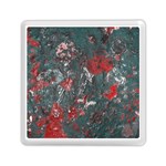 Multicolored Surface Texture Print Memory Card Reader (Square) Front