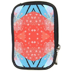 Chic Boho Print E Compact Camera Leather Case by gloriasanchez