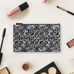 Intricate Textured Ornate Pattern Design Cosmetic Bag (small) by dflcprintsclothing