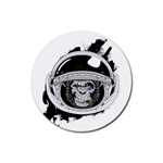 Spacemonkey Rubber Coaster (Round)  Front