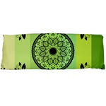 Green Grid Cute Flower Mandala Body Pillow Case (Dakimakura) Body Pillow Case