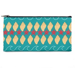 Starfish And Seashells  Sea Pencil Case by SychEva