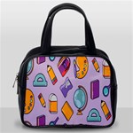 Back To School And Schools Out Kids Pattern Classic Handbag (One Side) Front