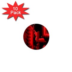 Red Light 1  Mini Magnet (10 Pack)  by MRNStudios