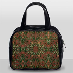 Modern Tropical Motif Print Classic Handbag (two Sides) by dflcprintsclothing