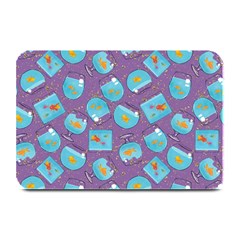 Aquarium With Fish And Sparkles Plate Mats by SychEva