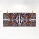 Mixed media symmetry Hand Towel Front