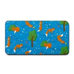 Red Fox In The Forest Medium Bar Mats by SychEva