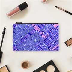 Root Humanity Barcode Purple Pink And Galuboi Cosmetic Bag (small) by WetdryvacsLair