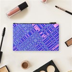 Root Humanity Barcode Purple Pink and Galuboi Cosmetic Bag (Small) Back