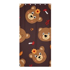 Bears-vector-free-seamless-pattern1 Shower Curtain 36  X 72  (stall)  by webstylecreations