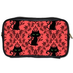 Cat Pattern Toiletries Bag (two Sides) by NerdySparkleGoth