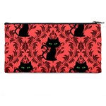 Cat Pattern Pencil Case Back