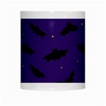 Bats In The Starry Sky White Mugs Center