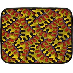 Modern Zippers Fleece Blanket (mini) by Sparkle