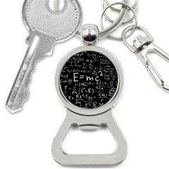 Science-albert-einstein-formula-mathematics-physics-special-relativity Bottle Opener Key Chain by Sudhe