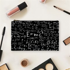 Science-albert-einstein-formula-mathematics-physics-special-relativity Cosmetic Bag (medium) by Sudhe