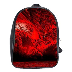 Planet-hell-hell-mystical-fantasy School Bag (xl) by Sudhe