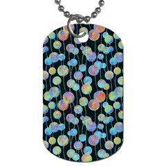 Multi-colored Circles Dog Tag (two Sides) by SychEva