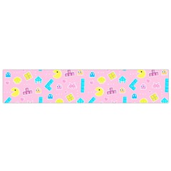 Arcade Dreams Pink Small Flano Scarf by thePastelAbomination