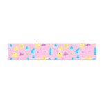 Arcade Dreams Pink Flano Scarf (Mini) Front