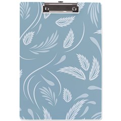 Folk Flowers Pattern Floral Surface Design Seamless Pattern A4 Clipboard by Eskimos