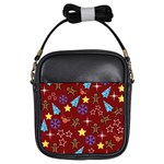 Gingy Red Girls Sling Bag Front