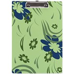 Folk flowers print Floral pattern Ethnic art A4 Clipboard Front