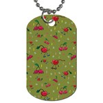 Red Cherries Athletes Dog Tag (Two Sides) Front