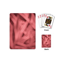 Red Flames Abstract No2 Playing Cards Single Design (mini) by DimitriosArt