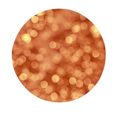 Light Reflections Abstract No7 Peach Mini Round Pill Box (pack Of 5) by DimitriosArt