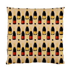 Champagne For The Holiday Standard Cushion Case (one Side) by SychEva