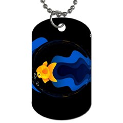 Digital Illusion Dog Tag (two Sides) by Sparkle