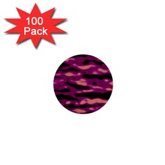 Velvet  Waves Abstract Series No1 1  Mini Buttons (100 Pack)  by DimitriosArt