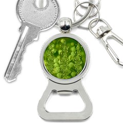 Green Fresh  Lilies Of The Valley The Return Of Happiness So Decorative Bottle Opener Key Chain by pepitasart