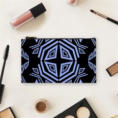 Abstract Pattern Geometric Backgrounds   Cosmetic Bag (small) by Eskimos