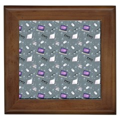 Office Works Framed Tile by SychEva