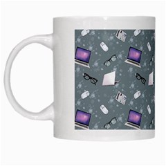 Office Works White Mugs by SychEva