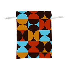 Geometric Pattern Lightweight Drawstring Pouch (m) by Valentinaart