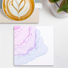 Color Flow Uv Print Square Tile Coaster  by Littlebird