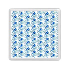 Flowers Pattern Memory Card Reader (square) by Sparkle