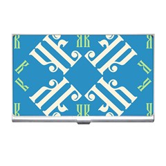 Abstract Pattern Geometric Backgrounds   Business Card Holder by Eskimos