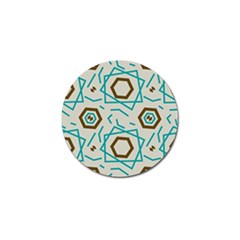 Abstract Pattern Geometric Backgrounds   Golf Ball Marker by Eskimos