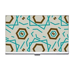 Abstract Pattern Geometric Backgrounds   Business Card Holder by Eskimos