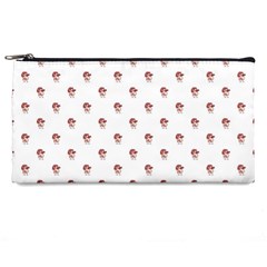 Weird Fantasy Bird Drawing Motif Pattern Pencil Case by dflcprintsclothing