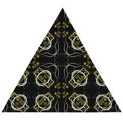 Abstract Pattern Geometric Backgrounds   Wooden Puzzle Triangle by Eskimos