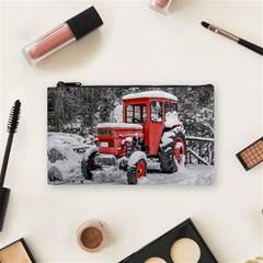 Tractor Parked, Olympus Mount National Park, Greece Cosmetic Bag (small) by dflcprintsclothing