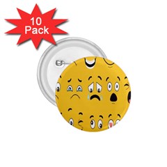 Emojis 1 75  Buttons (10 Pack) by Sparkle