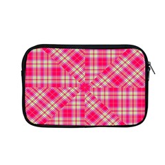 Pink Tartan-10 Apple Macbook Pro 13  Zipper Case by tartantotartanspink2