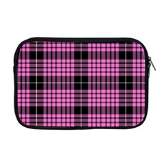 Pink Tartan 3 Apple Macbook Pro 17  Zipper Case by tartantotartanspink2